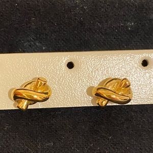 Kate Spade Gold Sailor Knot earring